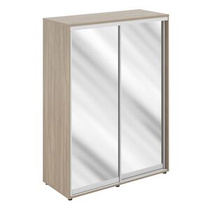 Шкаф купе высокий, з.ст. ЛДСП, полки, штанга