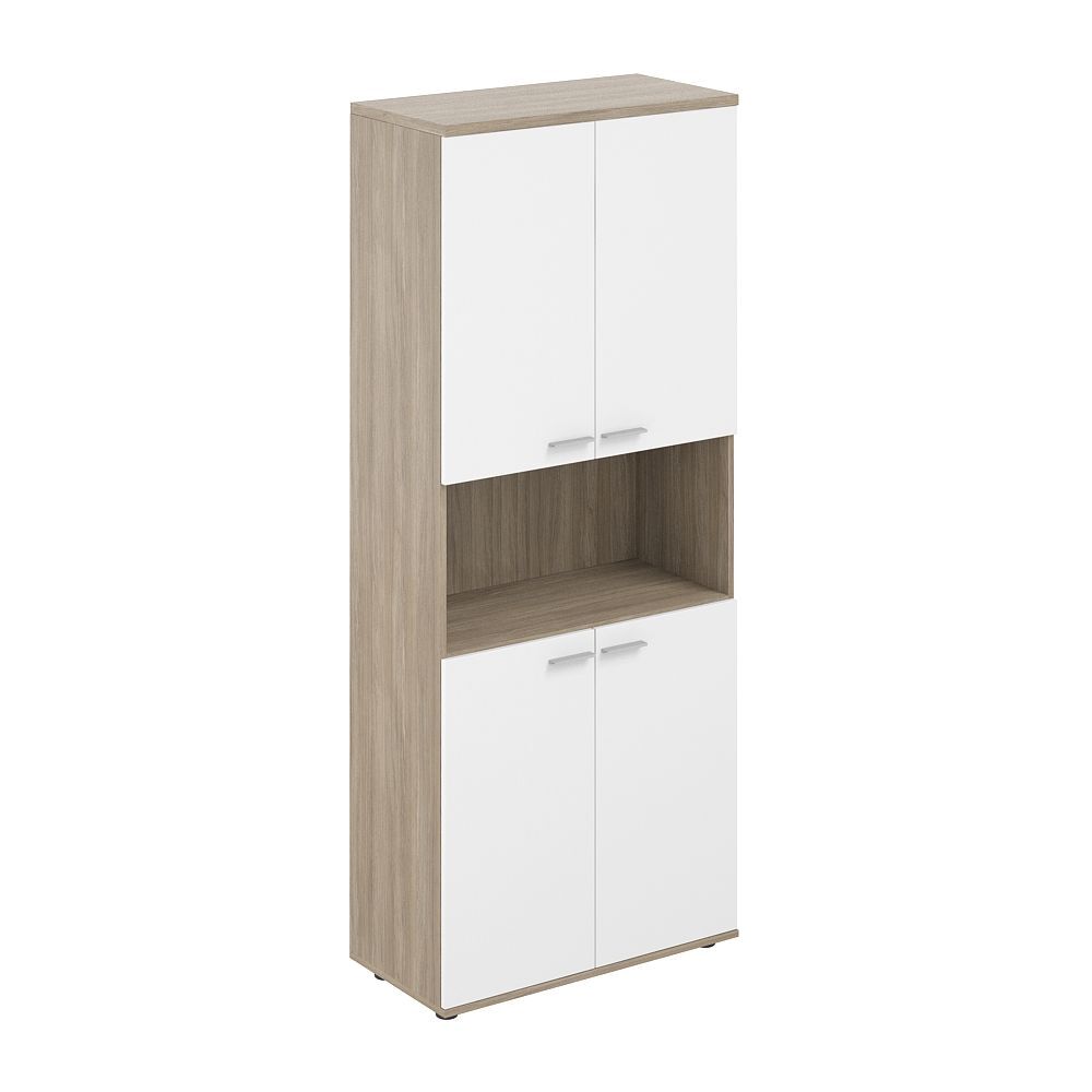 Шкаф высокий с нишей, 4-х дв, з.ст ЛДСП 16 мм