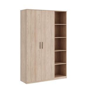 Гардероб с секцией, древесный