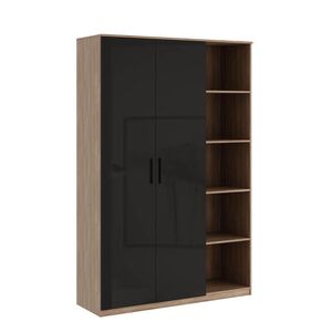 Гардероб с секцией, глянец