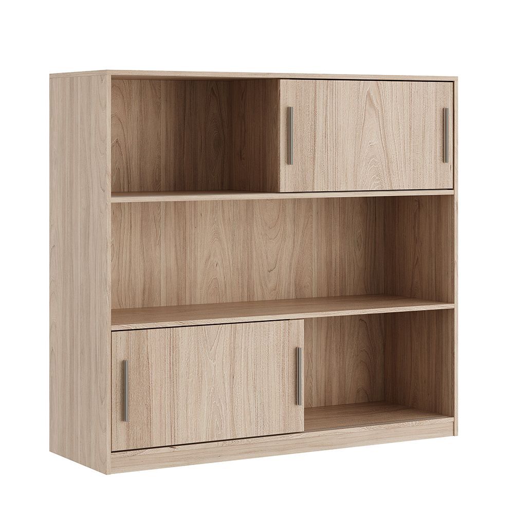 Стеллаж средний, древесный