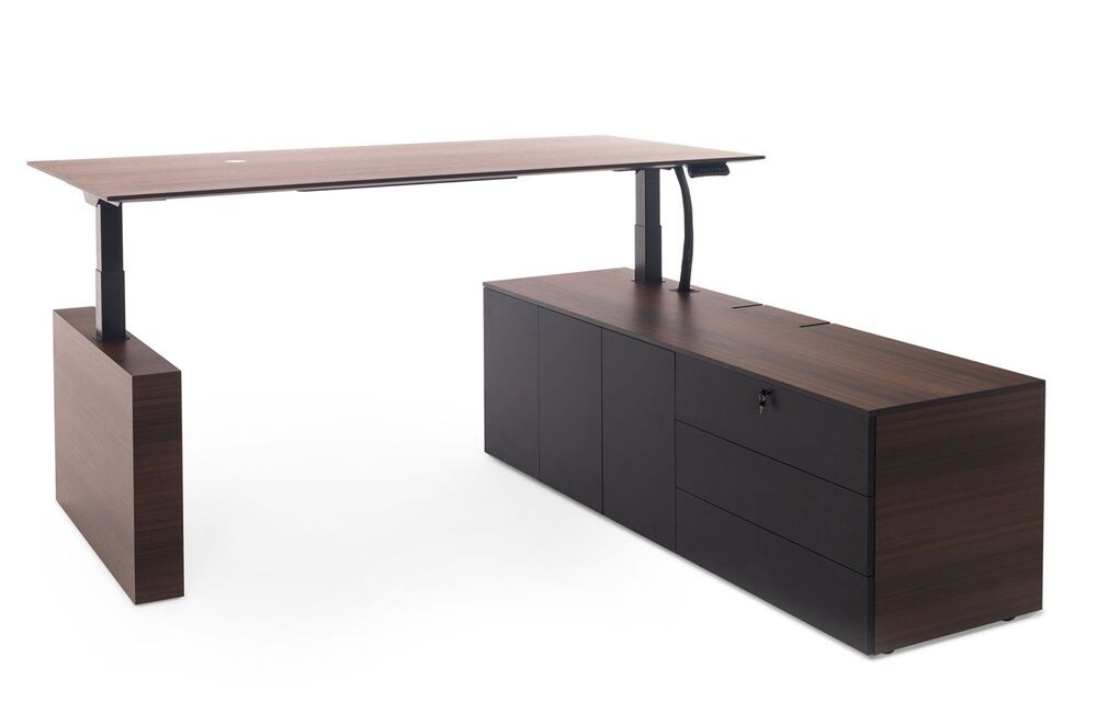 TESLA Стол письменный с тумбой DX