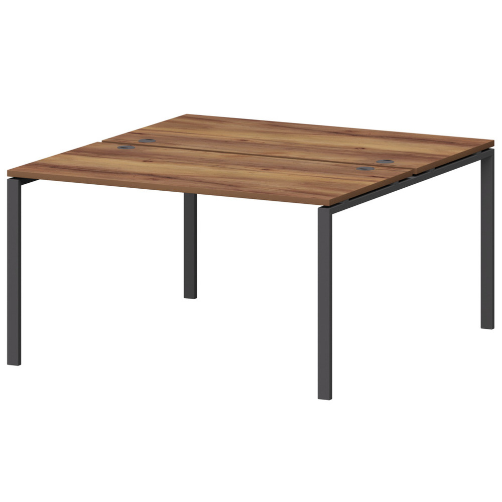 Бенч двойной на металлокаркасе (50х25)