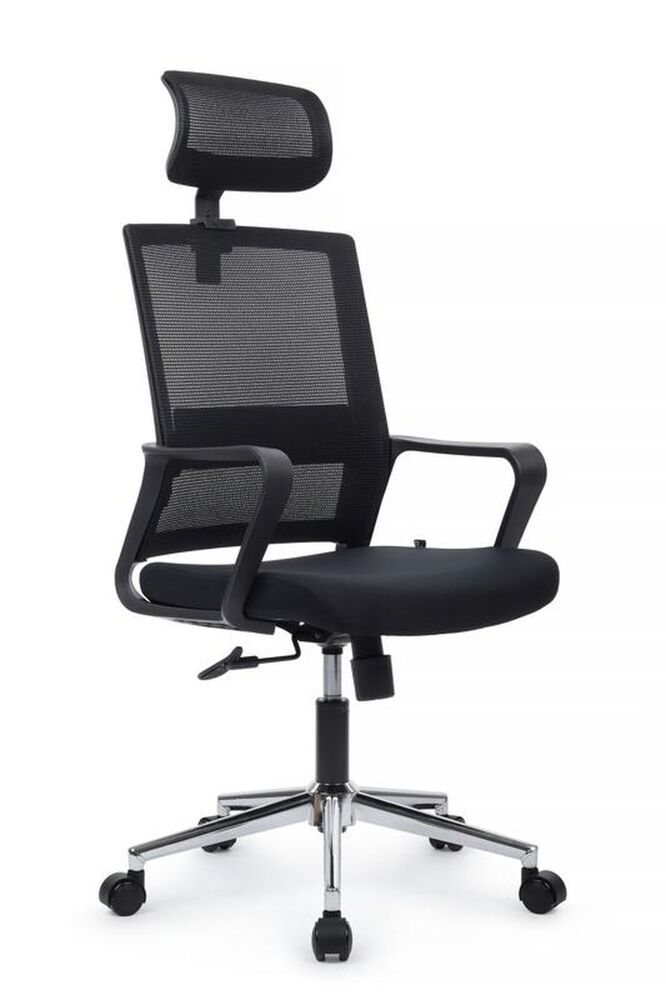 Кресло руководителя Mint (черный пластик)