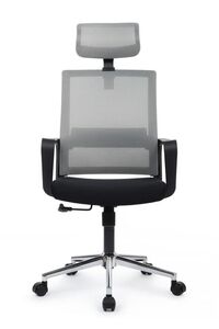 Кресло руководителя Mint (черный пластик)