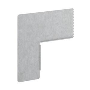 AcustiX Боковая панель-ширма для стола глубиной 600мм H=500