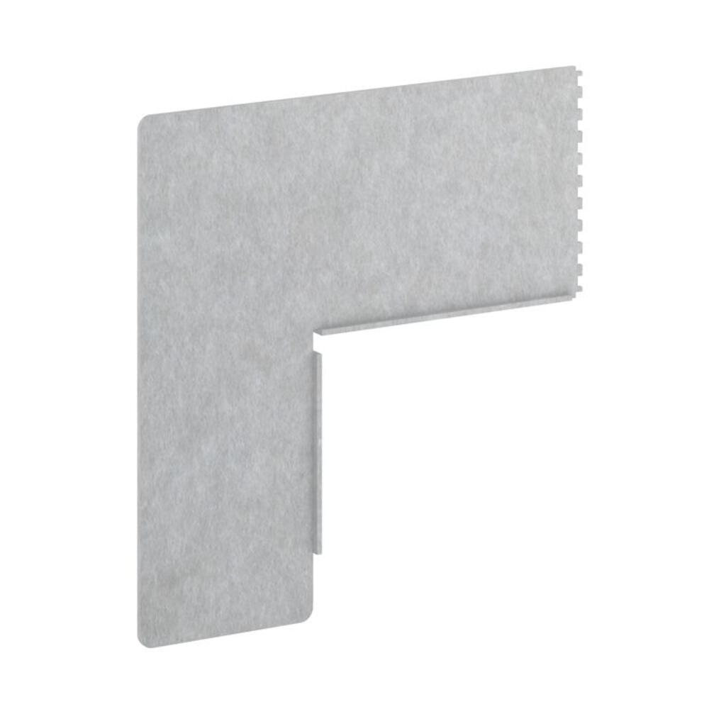 AcustiX Боковая панель-ширма для стола глубиной 600мм H=500