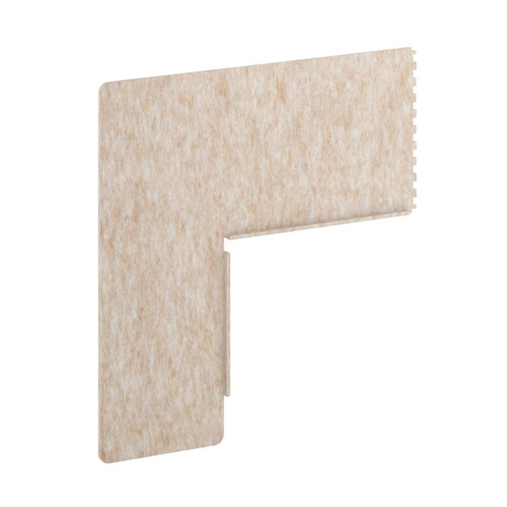 AcustiX Боковая панель-ширма для стола глубиной 800мм H=500