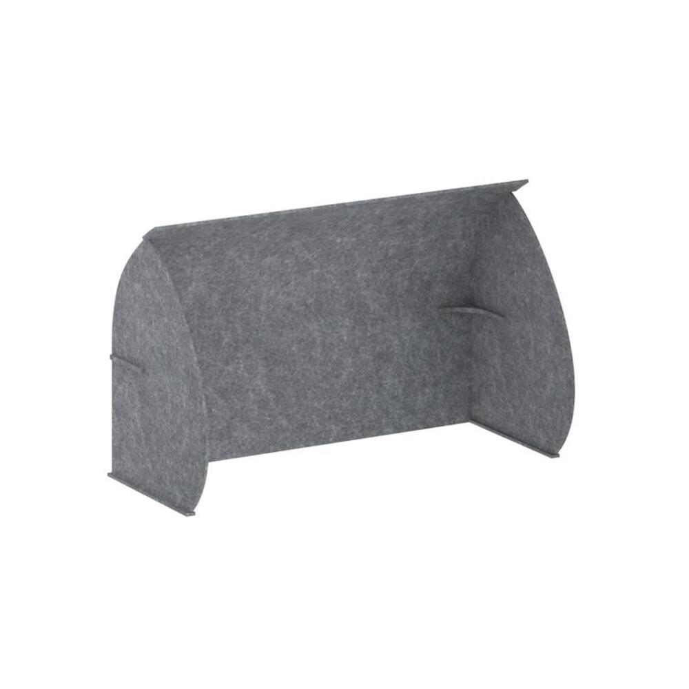 AcustiX Кабина настольная скругленная на стол L600