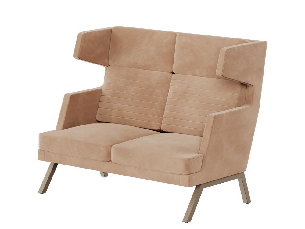 Диван двухместный высокий