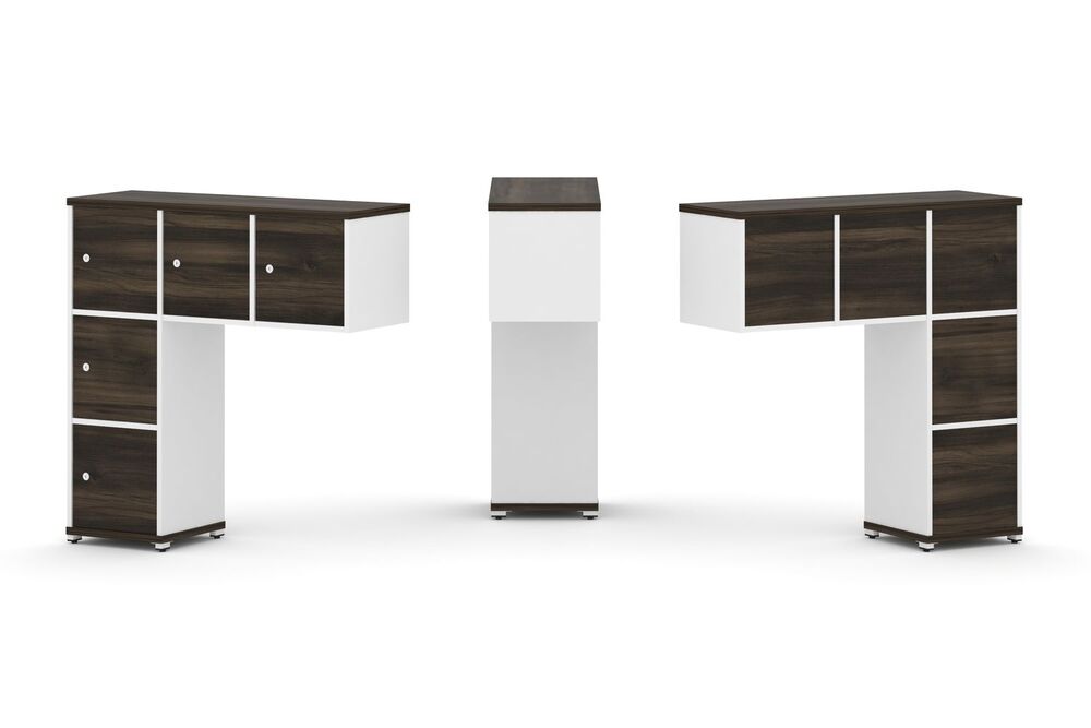 Надставка низкая + (Задняя стенка - 5 шт) + (Распашной фасад - 5 шт)