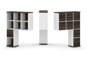 Надставка высокая + (Задняя стенка 8 шт) + (Блок 2 ящика - 1шт)