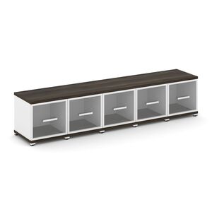 Шкаф пять узких секций, 1 ниша