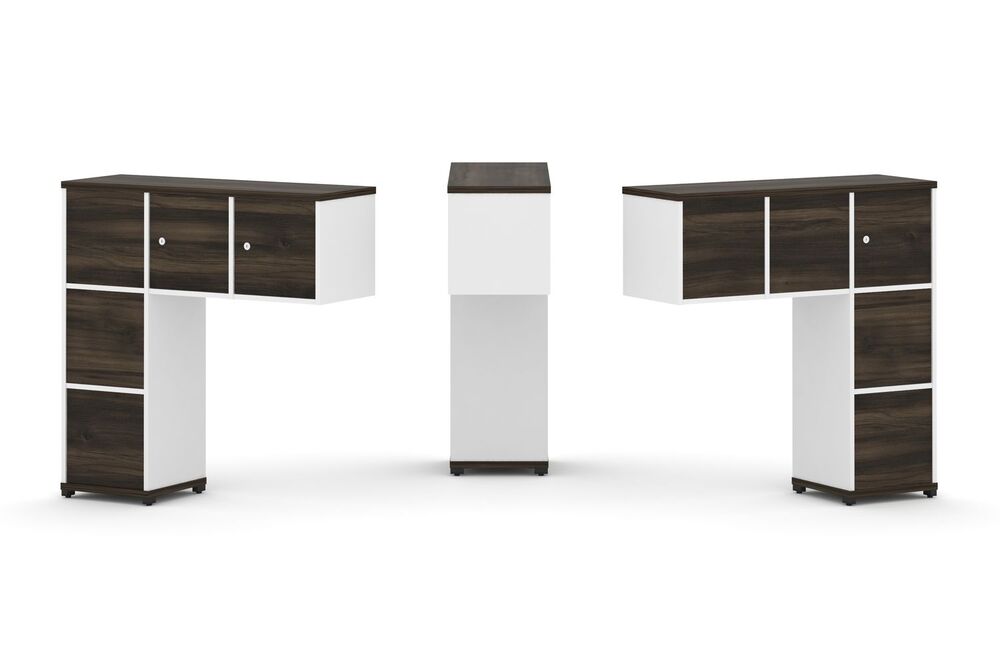 Надставка низкая + (Задняя стенка - 5 шт) + (Блок 1 ящик - 2 шт)