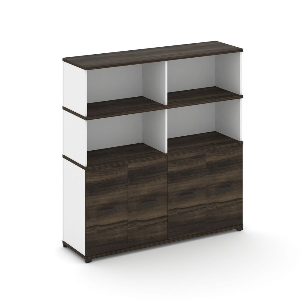 Шкаф распашной опорный/приставной с надставкой высокой