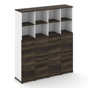 Шкаф четыре узкие секции, 5 ниш