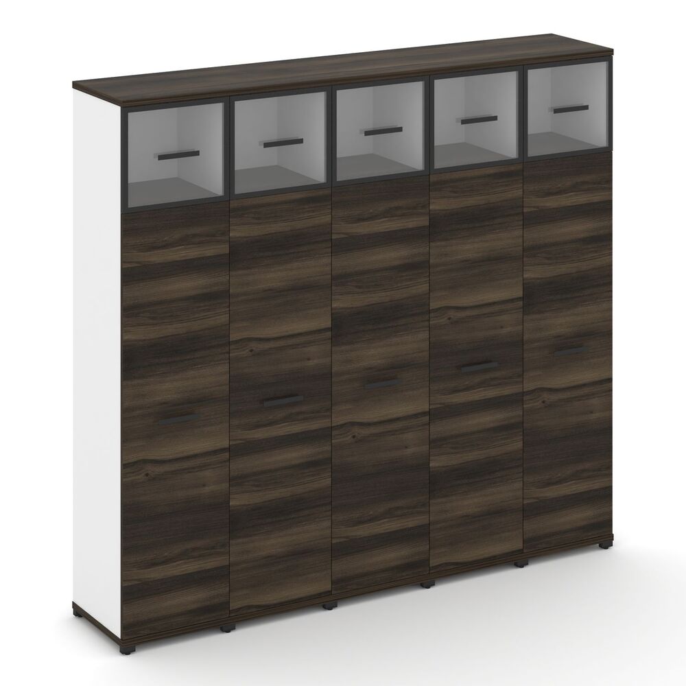 Шкаф пять узких секций, 5 ниш