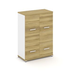 Шкаф одна широкая секция, 3 ниши