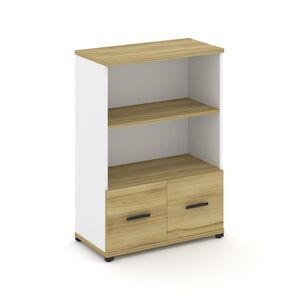 Шкаф одна широкая секция, 3 ниши