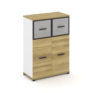 Шкаф одна широкая секция, 3 ниши