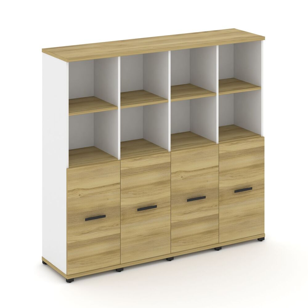 Шкаф четыре узкие секции, 4 ниши