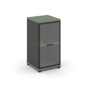 Шкаф одна узкая секция, 2 ниши