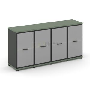 Шкаф четыре узкие секции, 2 ниши