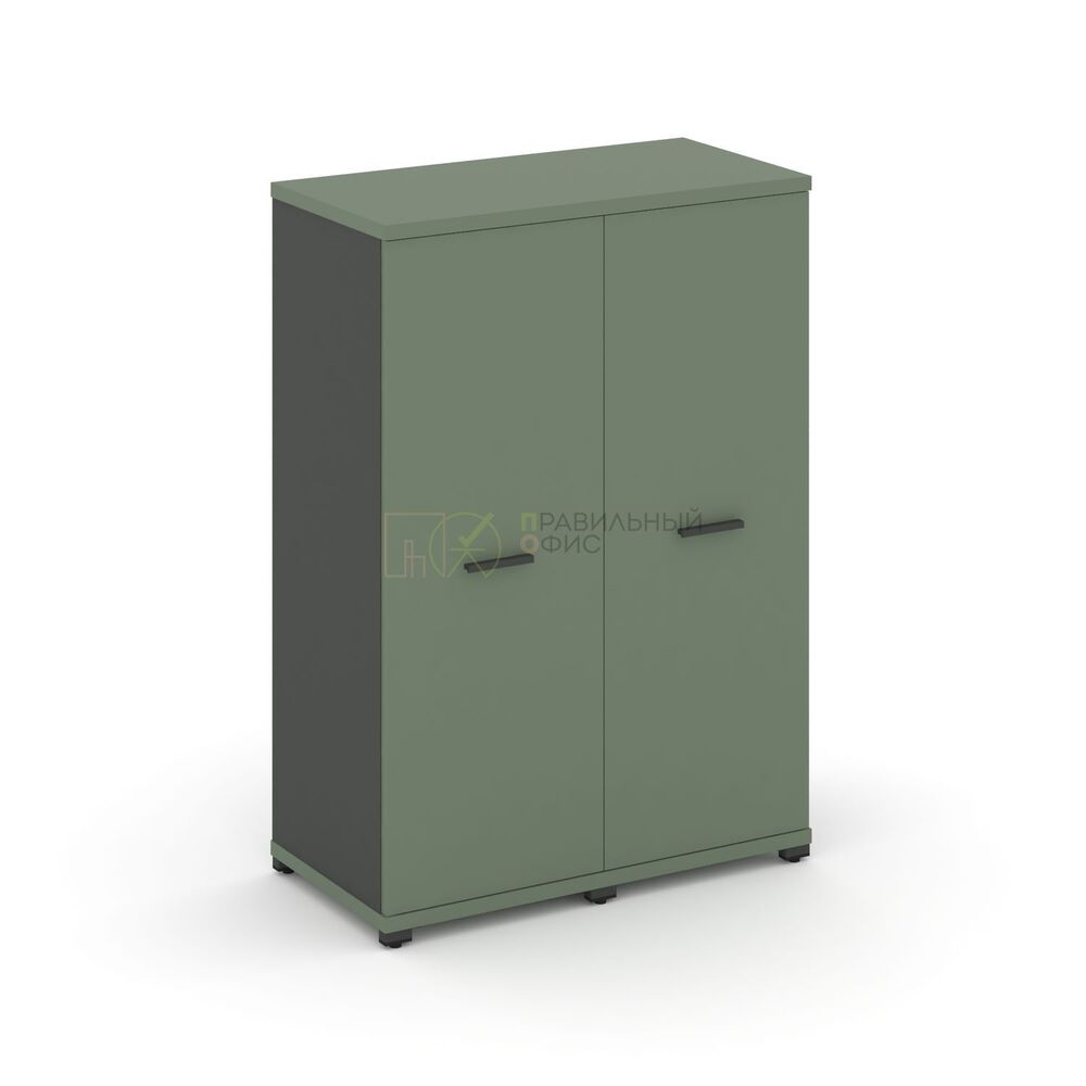 Шкаф две узкие секции, 3 ниши