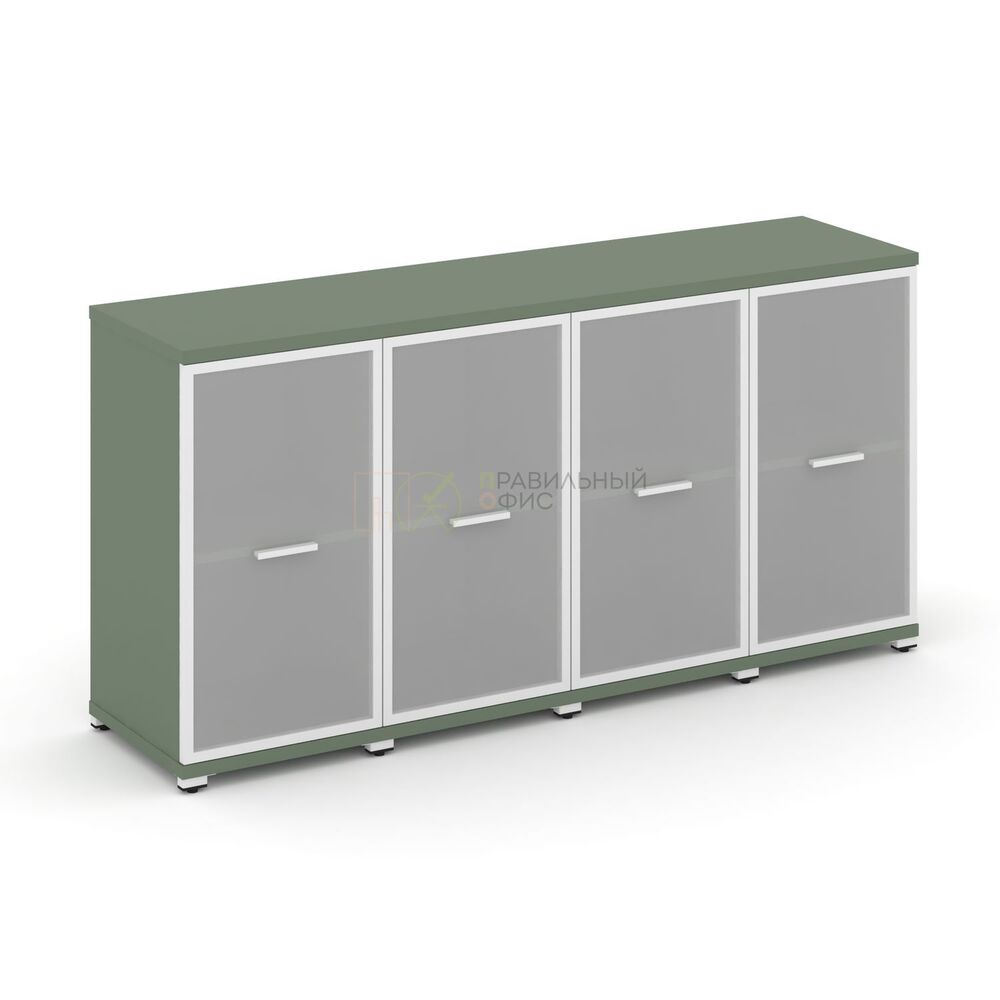 Шкаф четыре узкие секции, 2 ниши