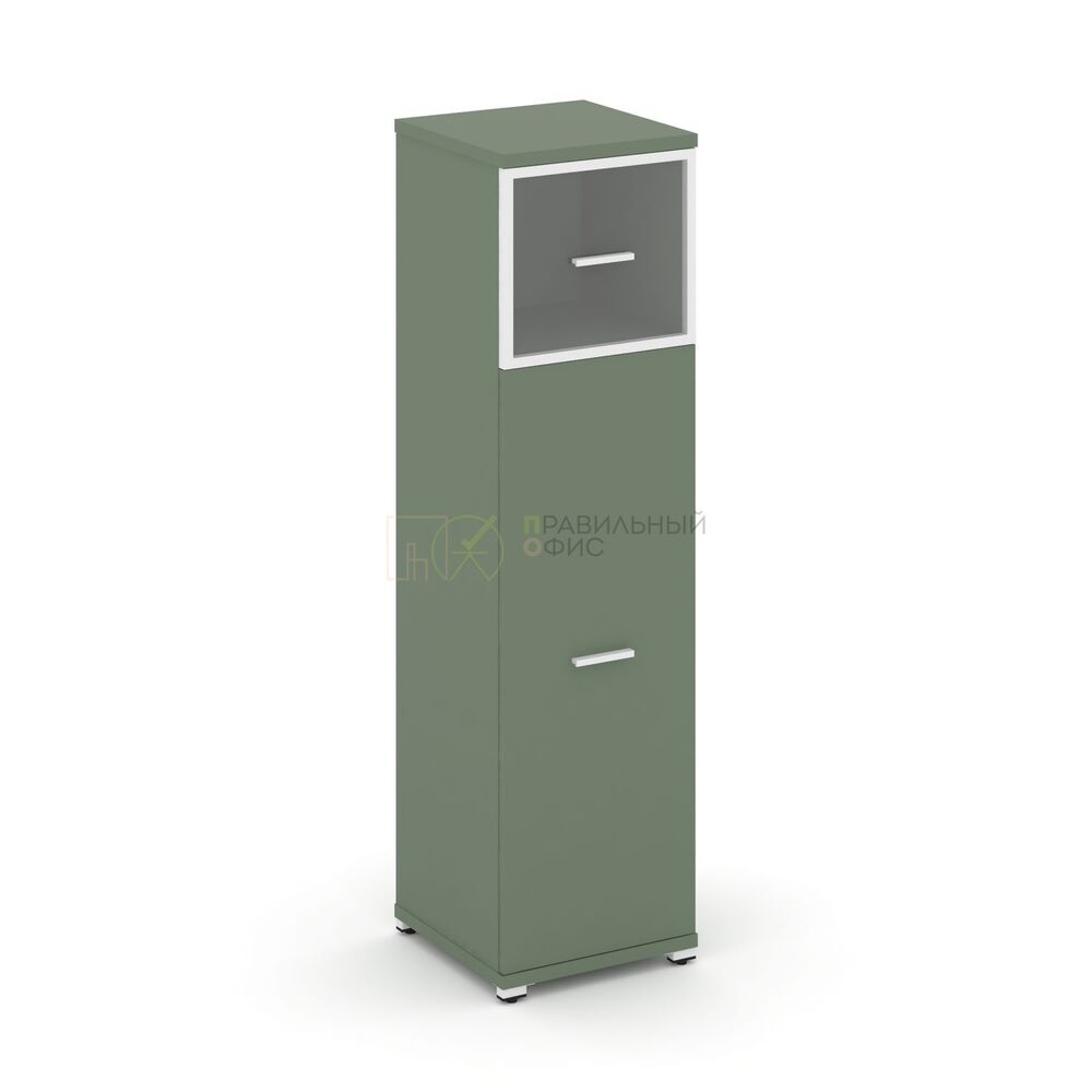 Шкаф одна узкая секция, 4 ниши