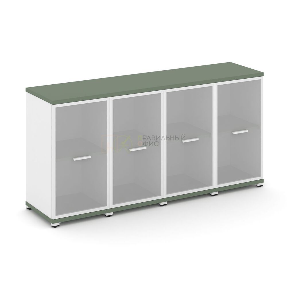 Шкаф четыре узкие секции, 2 ниши