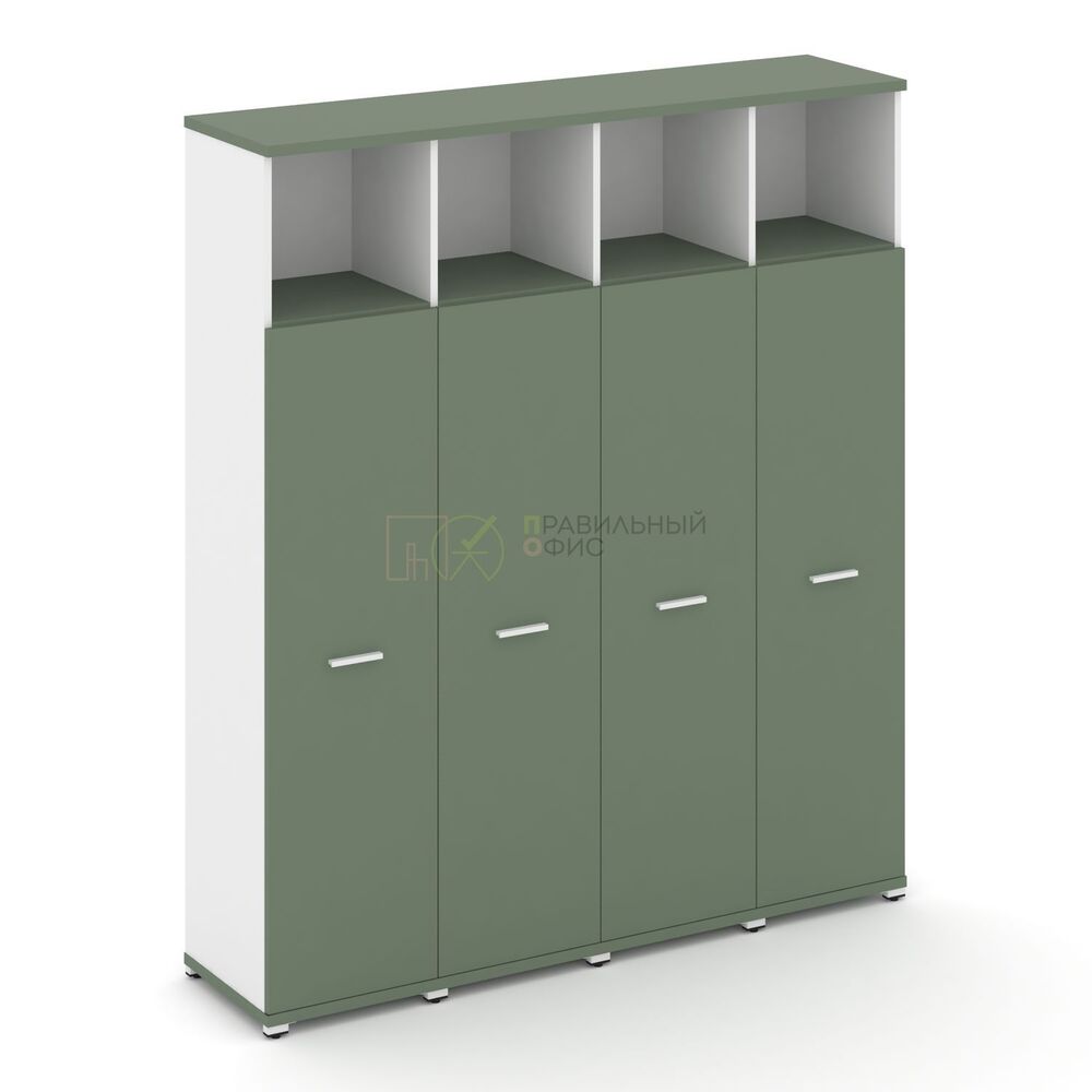 Шкаф четыре узкие секции, 5 ниш