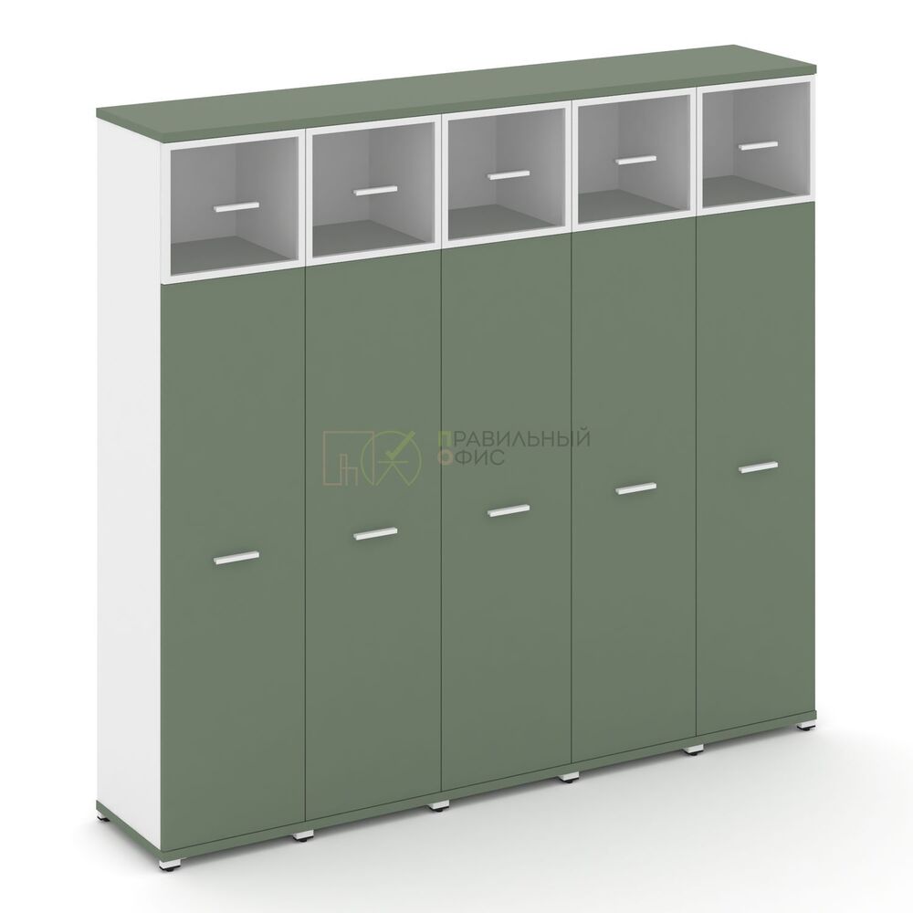 Шкаф пять узких секций, 5 ниш