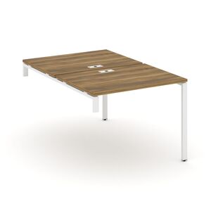 Двойной стол надставка на опорную тумбу