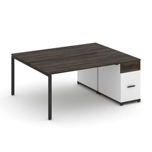 Рабочая станция с одной опорной тумбой