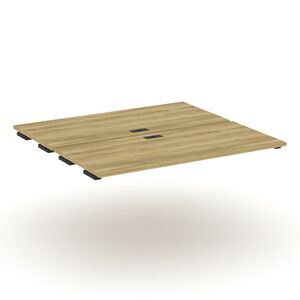 Двойной стол приставка к двум опорным тумбам/шкафам