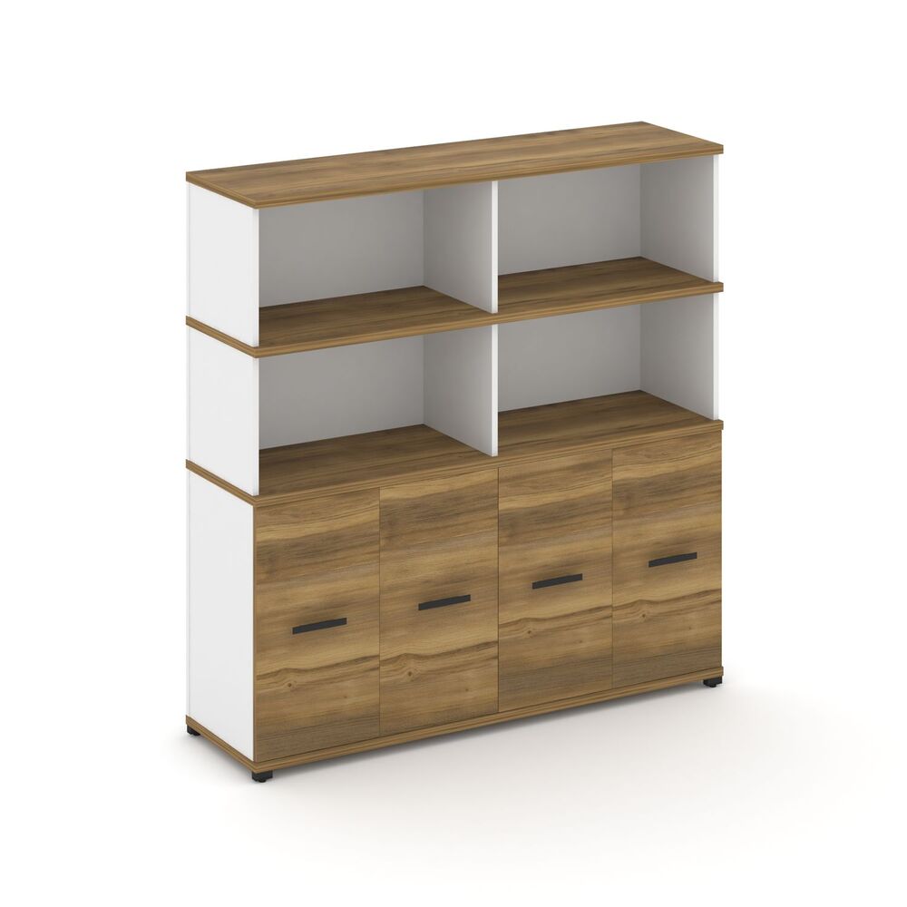 Шкаф распашной опорный/приставной с надставкой высокой