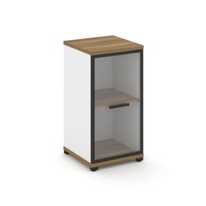 Шкаф одна узкая секция, 2 ниши