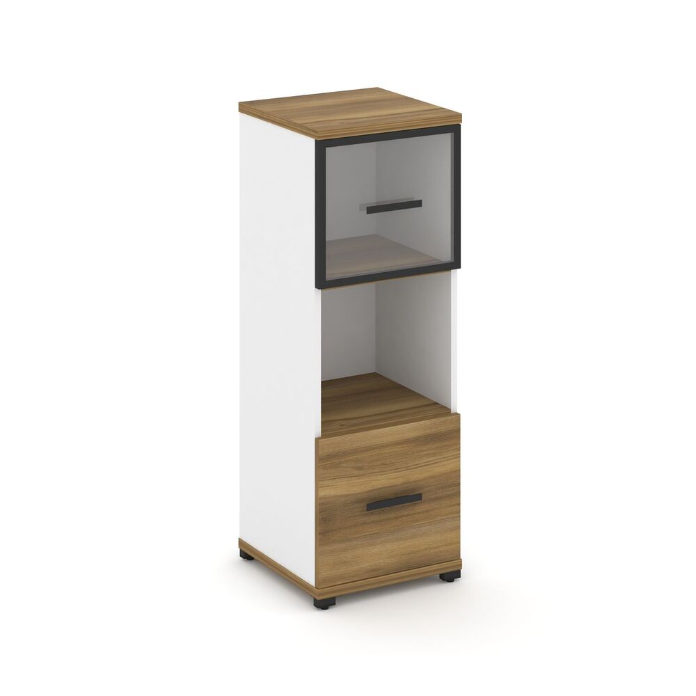 Шкаф одна узкая секция, 3 ниши