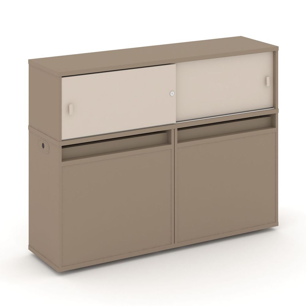 Набор №10. Тумба двойная+низкая надставка