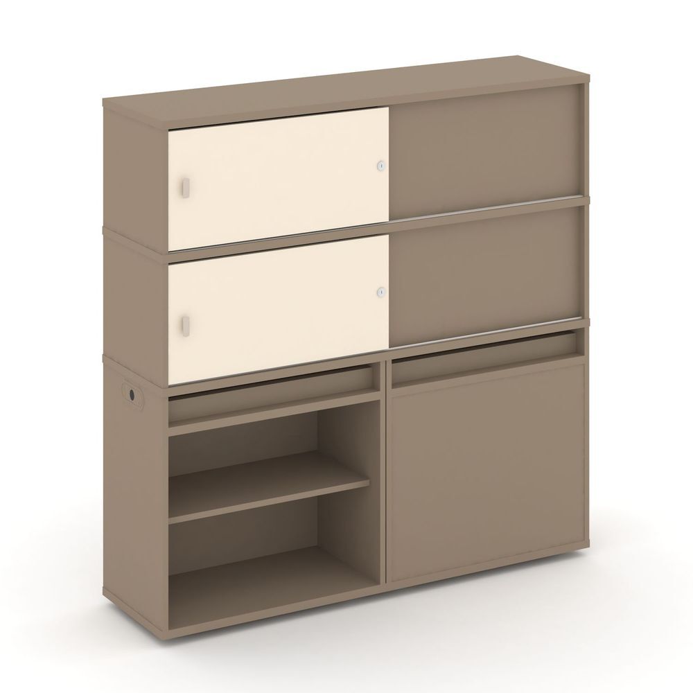 Набор №23. Тумба двойная+высокая надставка