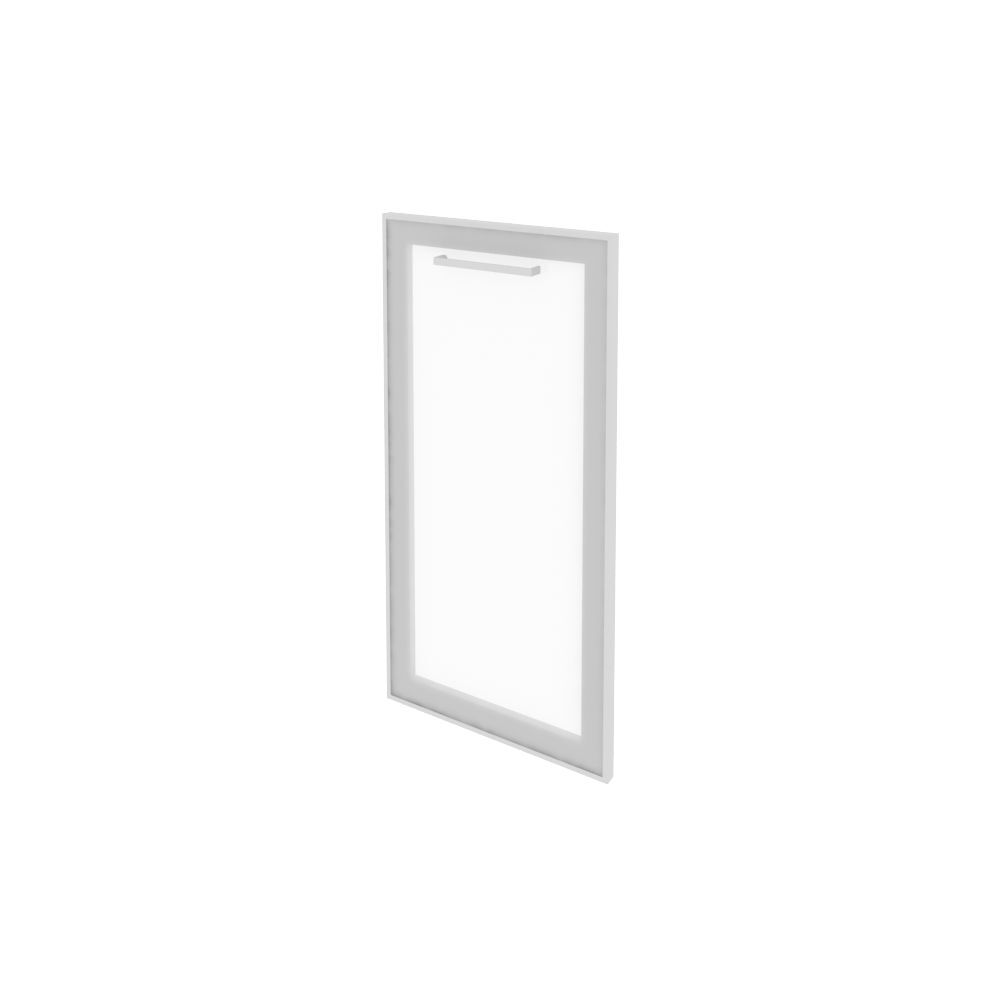 Дверь низкая (правая) стекло матовое в раме