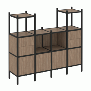 Прямой стеллаж наборный