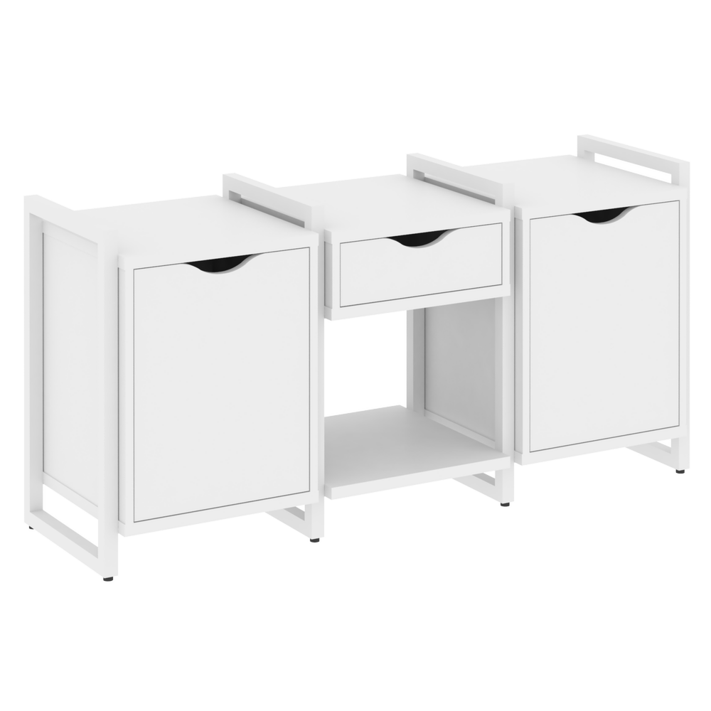 Тумба на регулируемых опорах наборная. Вариант №7