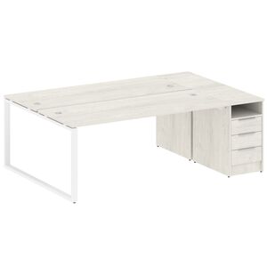 Рабочая станция на О-образном м/к с опорной тумбой