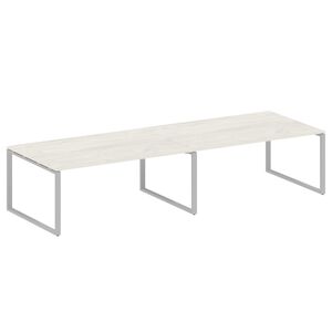 Переговорный стол (2 столешницы) на О-образном м/к