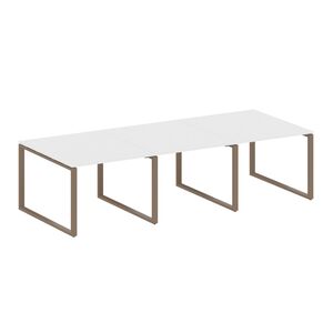 Переговорный стол (3 столешницы) на О-образном м/к