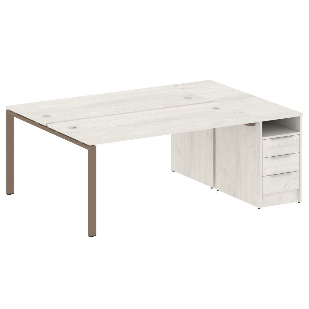 Рабочая станция с опорной тумбой