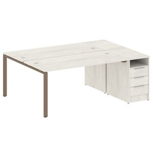 Рабочая станция с опорной тумбой