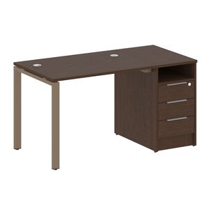 Рабочая станция с опорной тумбой